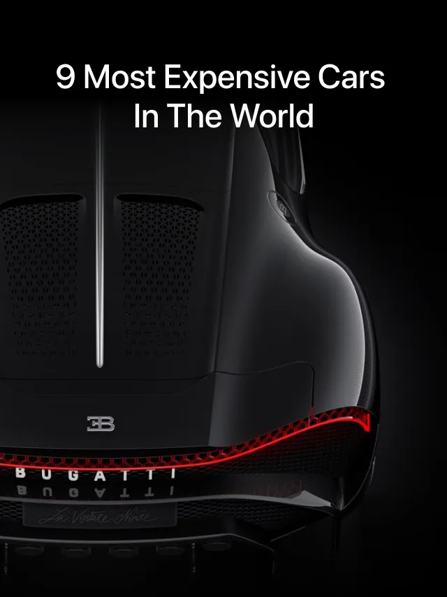 9 most expensive cars in the world