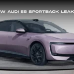 New AUDI E5 Sportback Leaked