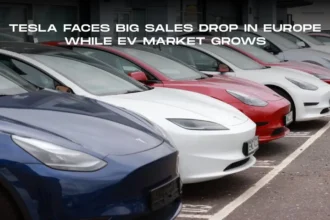 Tesla Faces Big Sales Drop in Europe While EV Market Grows