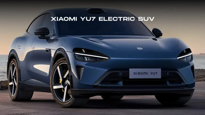 Xiaomi YU7 Electric SUV to Debut at 2025 Shenzhen Auto Show